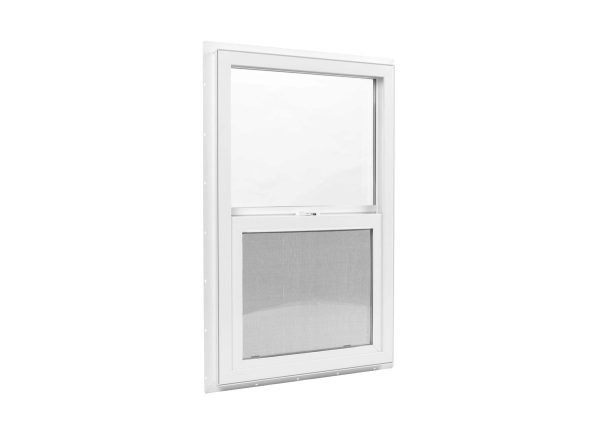 Rehau 190 hung-slider Low-E Argan Glass with Nail Fin, Screen Incl